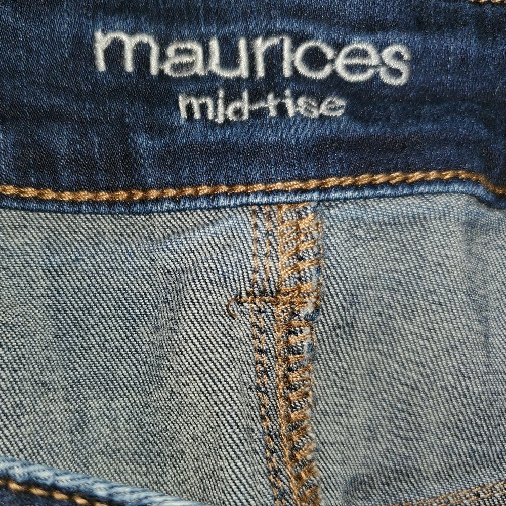 Maurices Mid-Rise 16W Reg. Womens Jeans - Picture 9 of 10